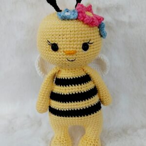 Pčelica lutka 28 cm igračka za decu i dekoracija