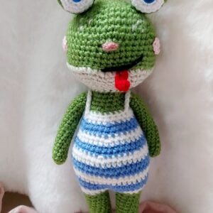 Žabica lutka 30 cm igračka i dekoracija za sobu